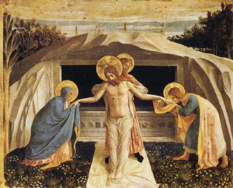 Fra Angelico Entombment Spain oil painting art